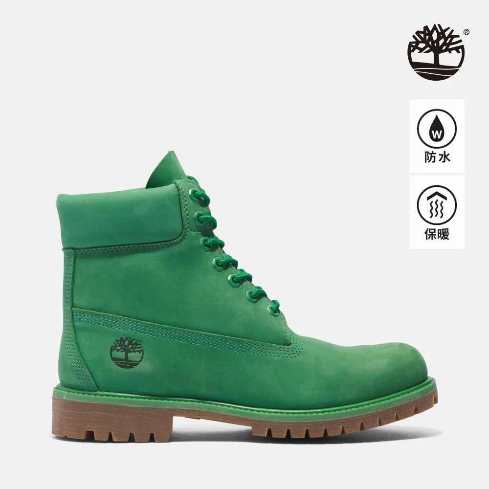 Timberland 女款綠色磨砂革50週年紀念款6吋防水靴|A413UJ30 歷史價格詳細信息