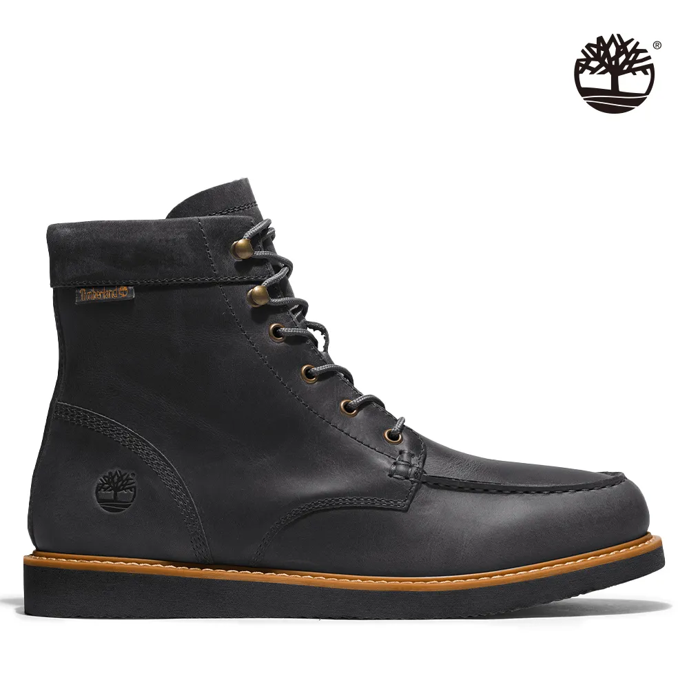 Timberland 男款黑色全粒面皮革6吋靴|A657D015 歷史價格詳細信息