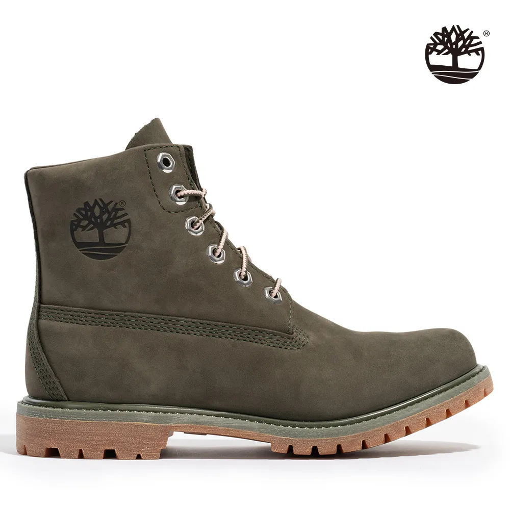 Timberland 女款深綠色防水中筒休閒鞋|A643R991 歷史價格詳細信息