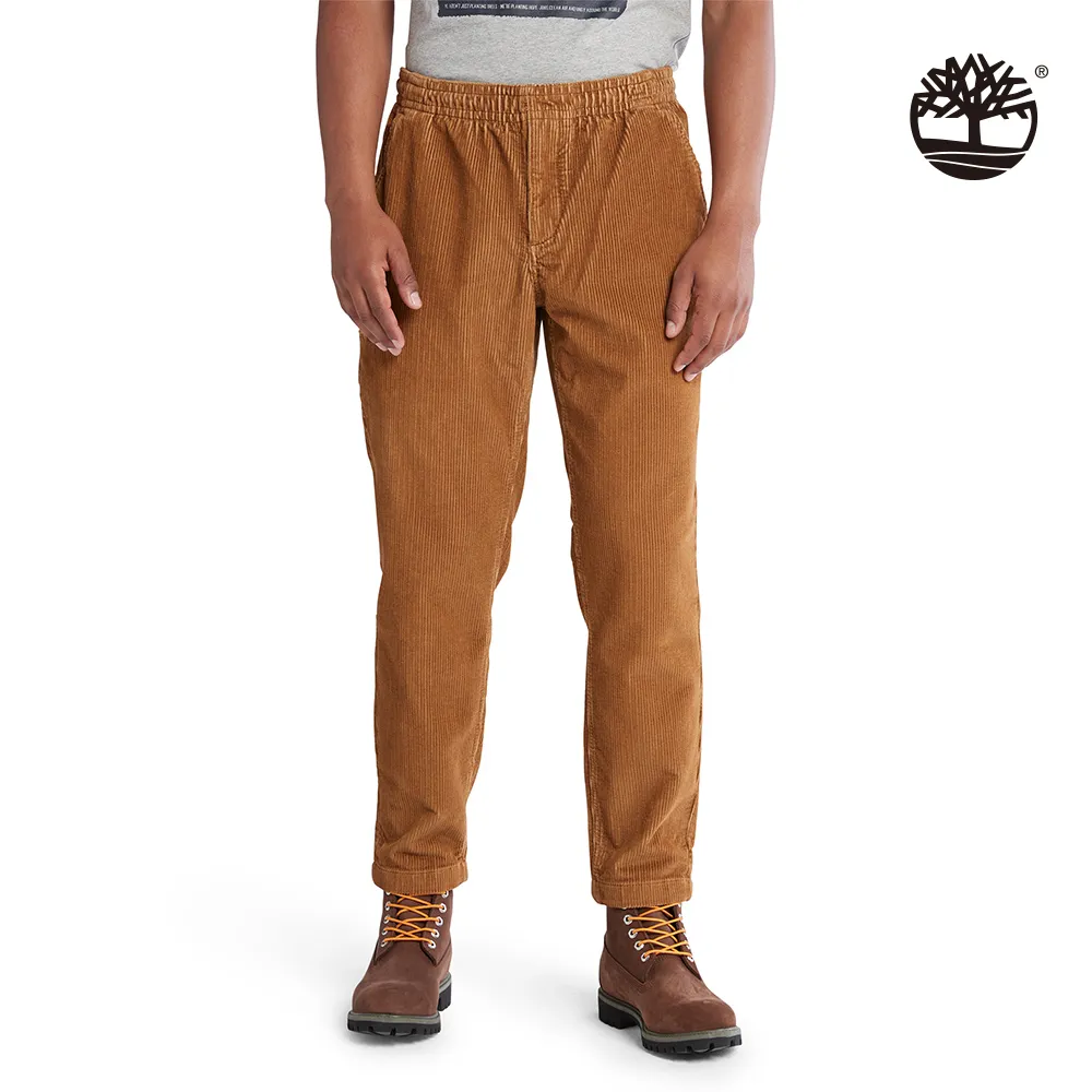 Timberland 男款小麥色有機棉長型撞色Logo印花短袖 T恤|A69U5P47 歷史價格詳細信息