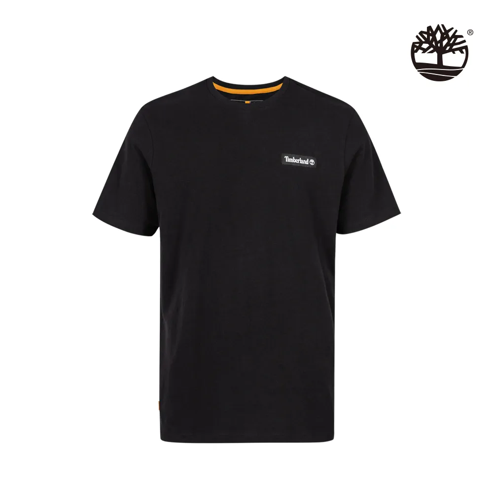 Timberland 中性黑色有機棉厚磅寬版背面圖案長袖T恤|A5YVD001 歷史價格詳細信息