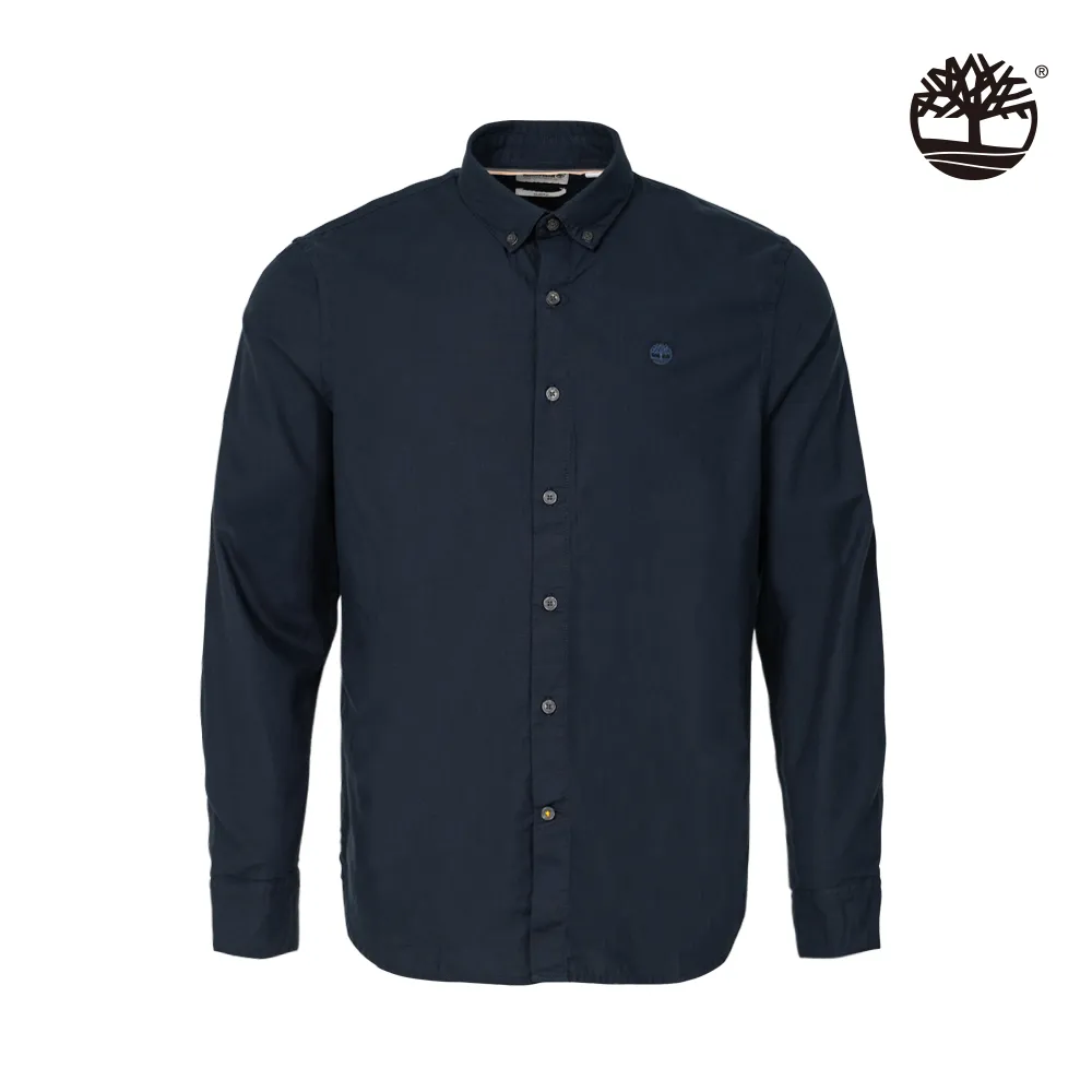 Timberland 男款深寶石藍牛津長袖襯衫外套|A44SB433 歷史價格詳細信息