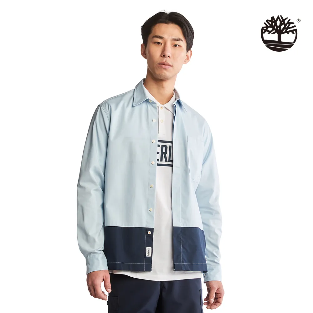 Timberland 男款藍色長袖襯衫|A2BQEDJ5 歷史價格詳細信息