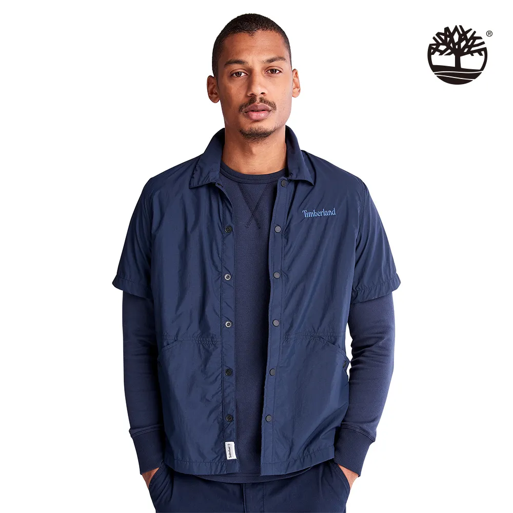 Timberland 男款水藍色短袖POLO衫|A65PNDK1 歷史價格詳細信息