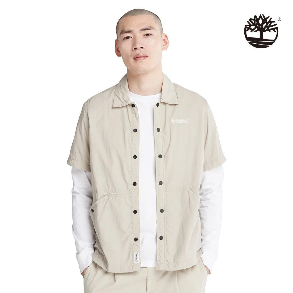 Timberland 男款島嶼化石灰有機棉單袖印花寬鬆厚磅長袖上衣|A5VJSCY2 歷史價格詳細信息