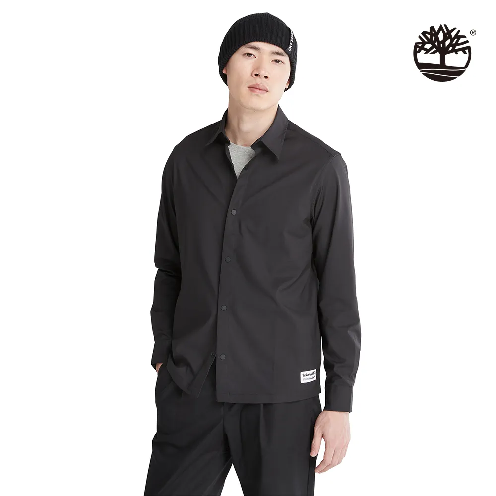 Timberland 男款黑色Outlast®科技長袖襯衫|A2NHT001 歷史價格詳細信息