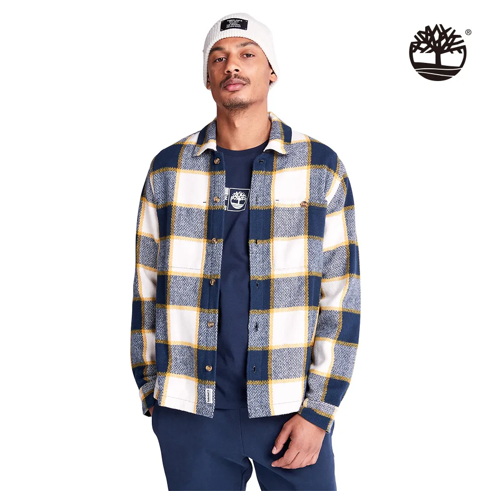 Timberland 男款白色格紋襯衫外套|A28XBV09 歷史價格詳細信息