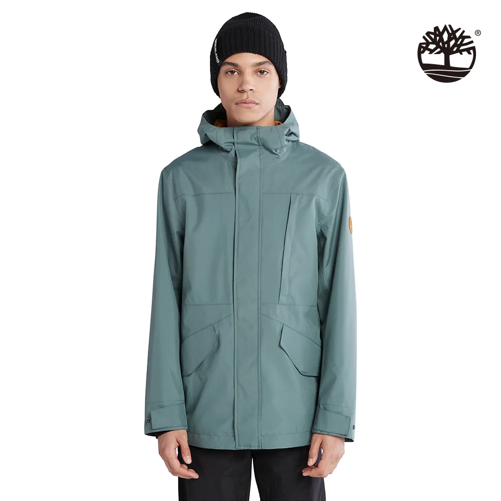 Timberland 男款鳳仙花綠寬鬆潮流設計Logo連帽上衣|A5VV5392 歷史價格詳細信息