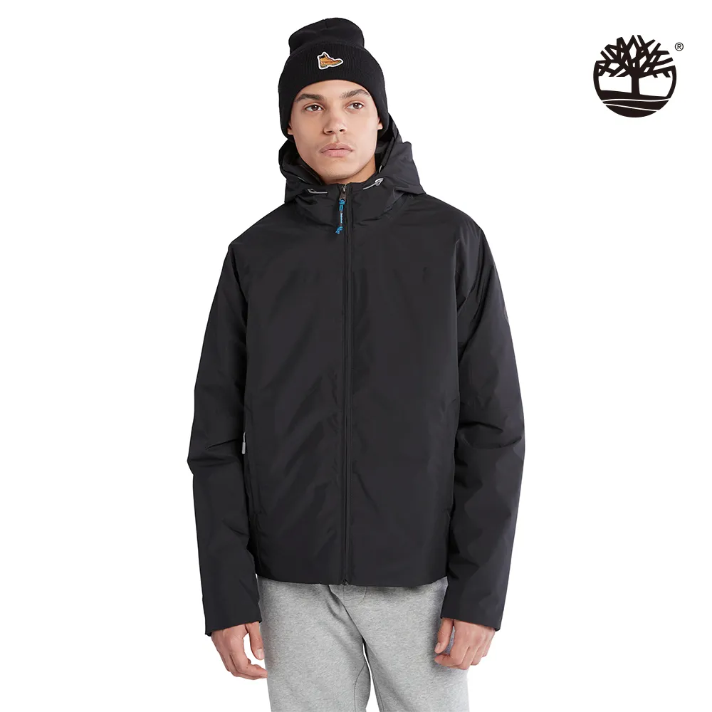 Timberland 男款黑色保暖立領抓絨外套|A44BC001 歷史價格詳細信息