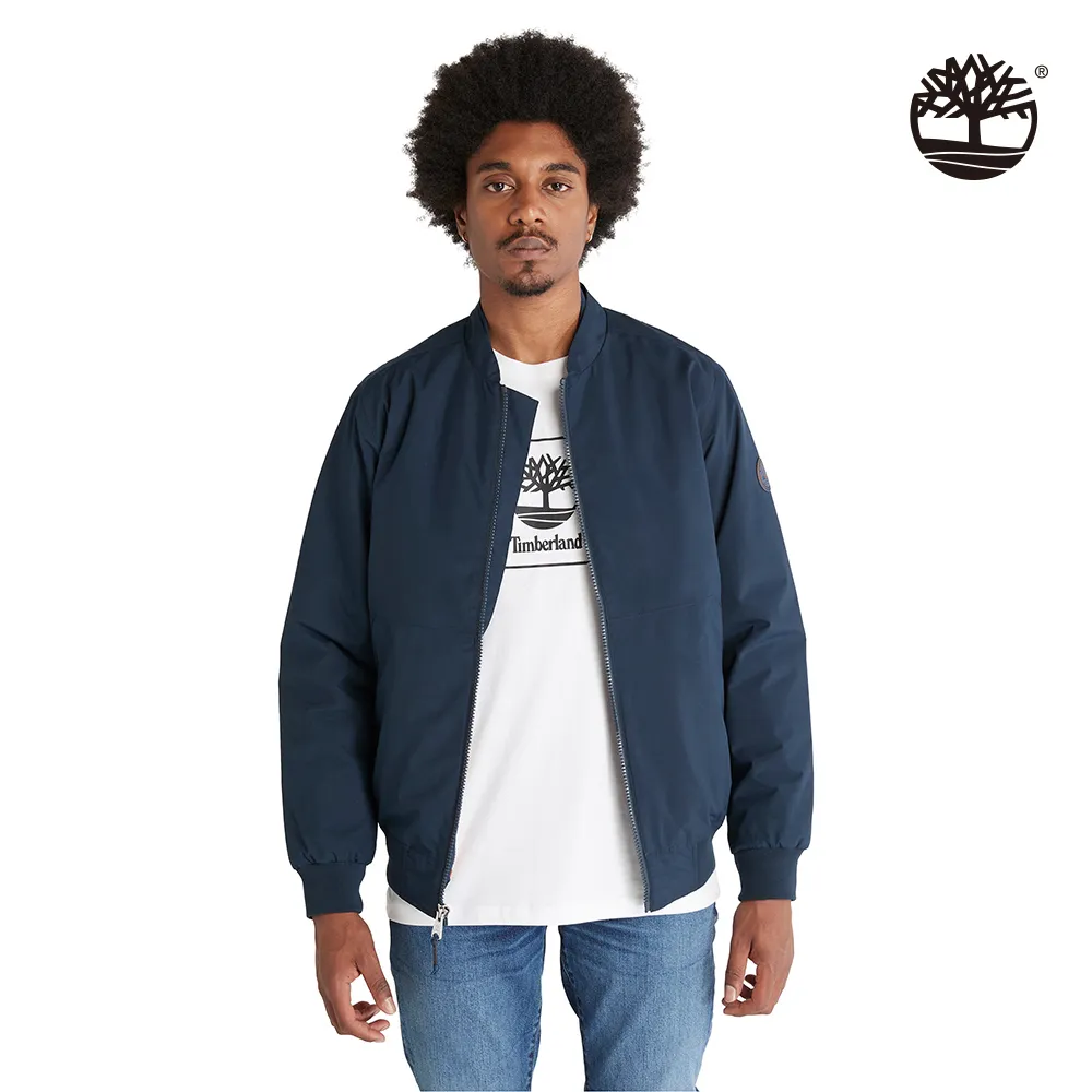 Timberland 男款深藍色環保纖維再生羽絨防潑水派克大衣|A5RFG433 歷史價格詳細信息