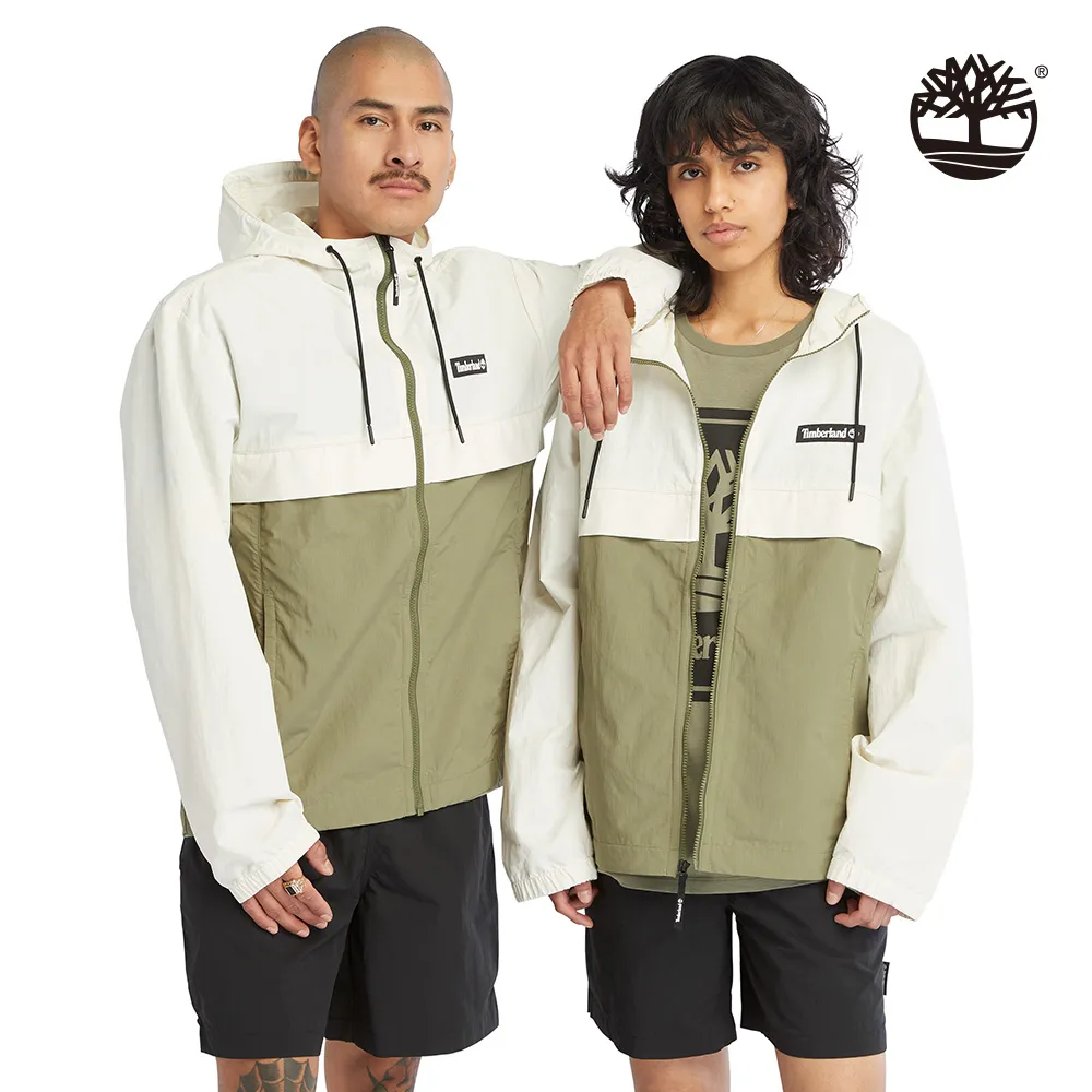 Timberland 中性灰綠色有機棉厚磅LOGO徽章短袖上衣|A6Q99590 歷史價格詳細信息