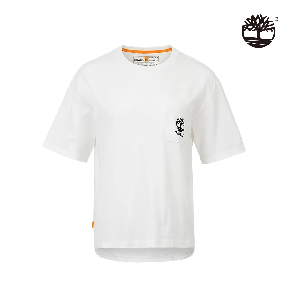 Timberland 女款白色短袖T恤|A6AQ9100 歷史價格詳細信息
