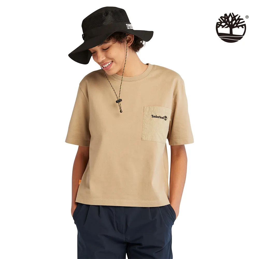 Timberland 女款淺卡其格紋長褲|A6ACNDW5 歷史價格詳細信息
