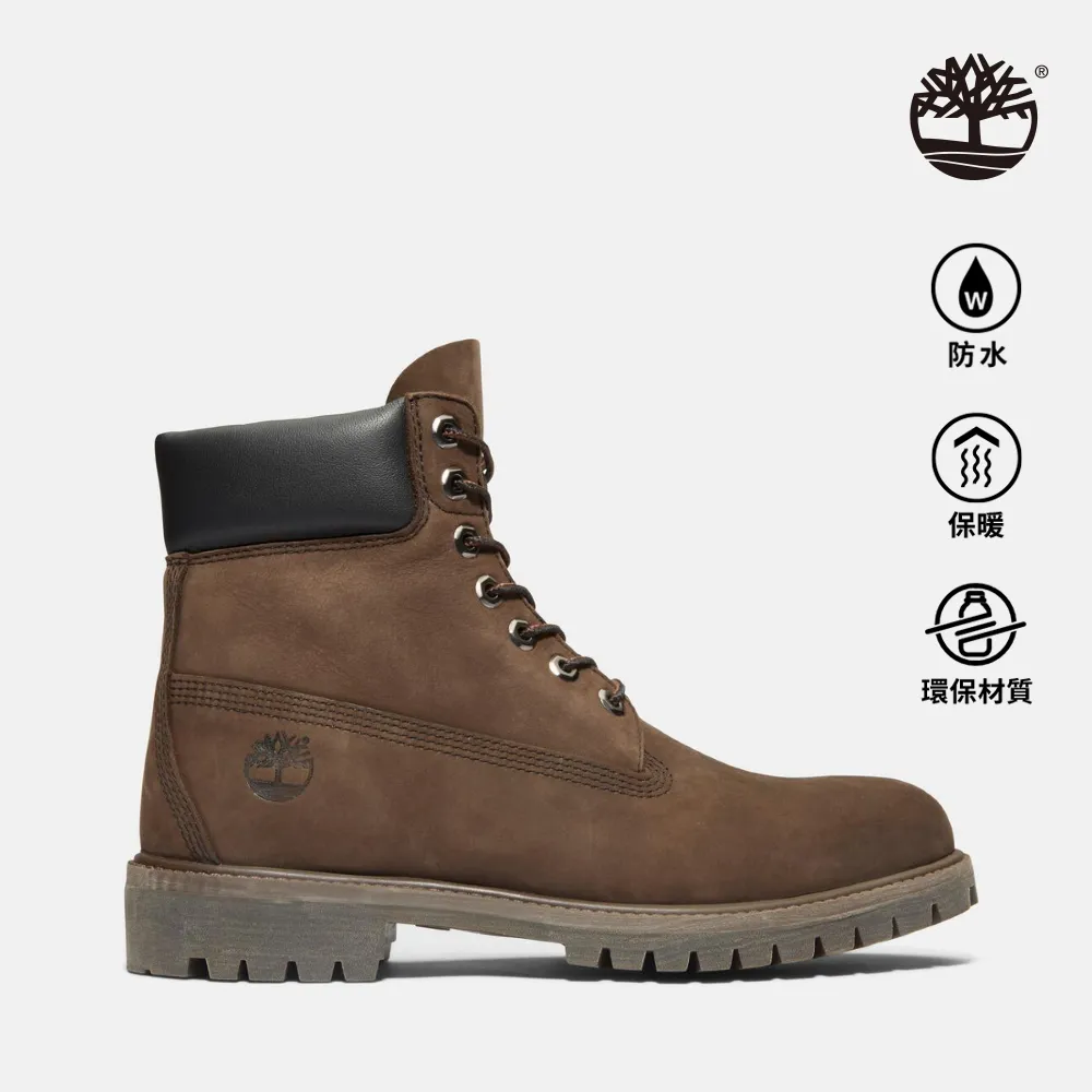 Timberland 男款中棕色磨砂革防潑水經典6吋靴|10001214 歷史價格詳細信息