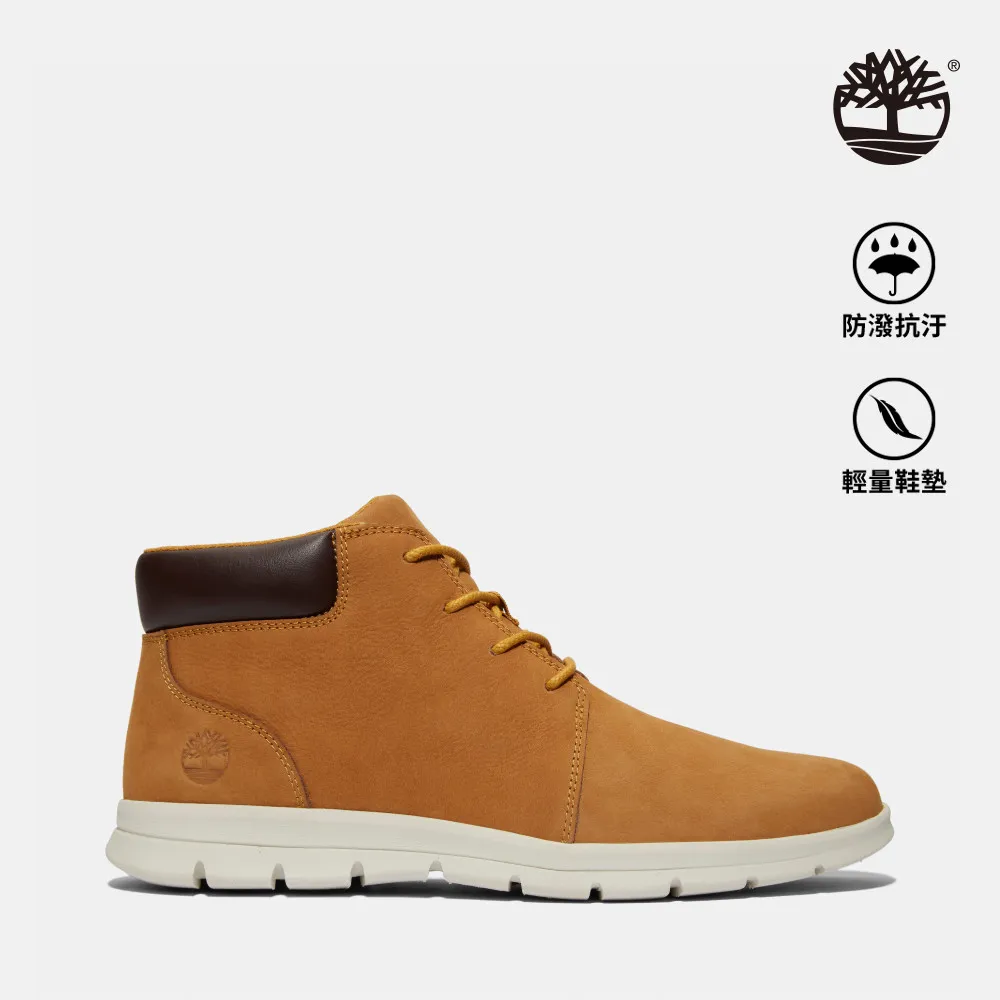 Timberland 女款小麥色皮革中筒休閒靴|A5RP4231 歷史價格詳細信息