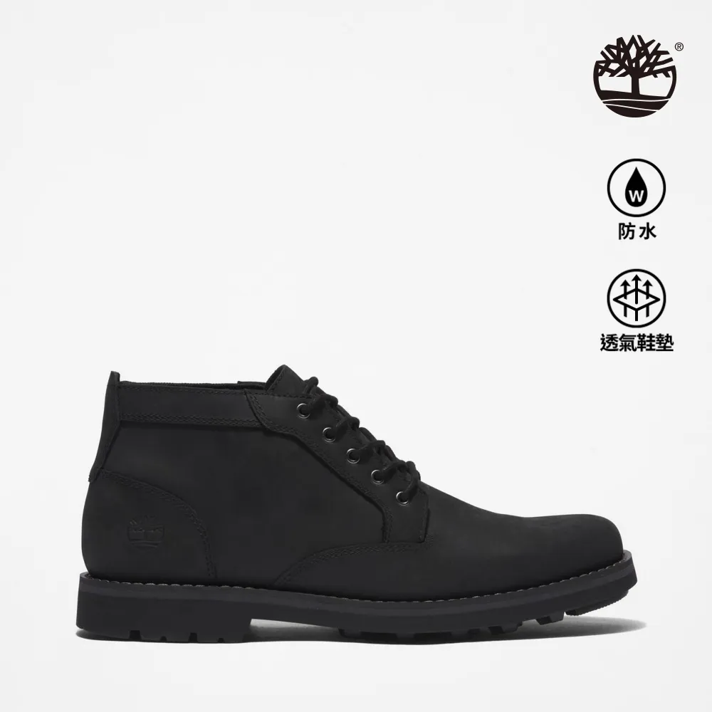 Timberland 男款黑色防水中筒休閒靴|A43DC015 歷史價格詳細信息