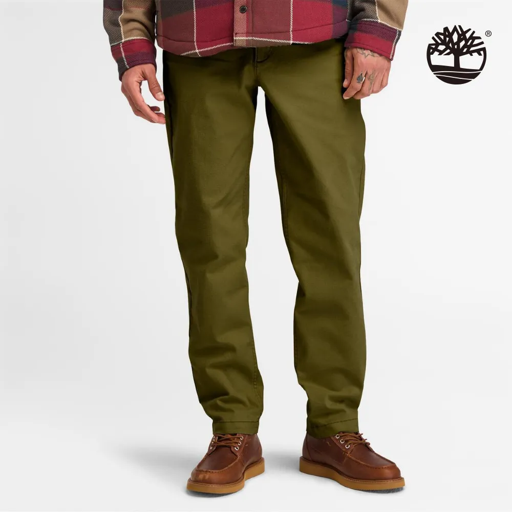Timberland 男款橄欖綠色男性休閒工裝褲|A5V53302 歷史價格詳細信息