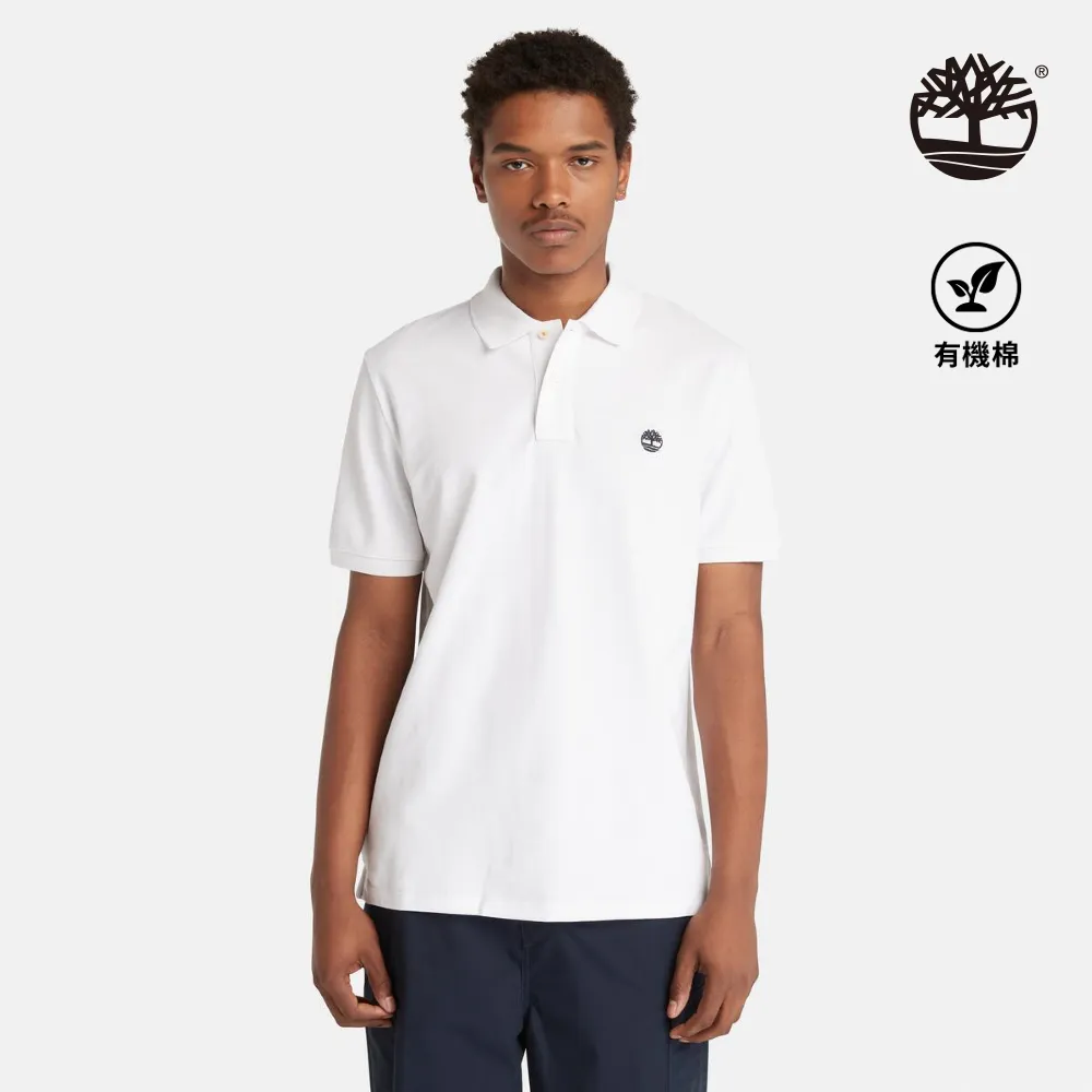 Timberland 男款白色Millers River Pique Polo衫|A24H2100 歷史價格詳細信息