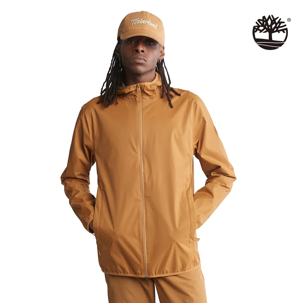 Timberland 男款小麥色連帽外套|A6QK9P56 歷史價格詳細信息