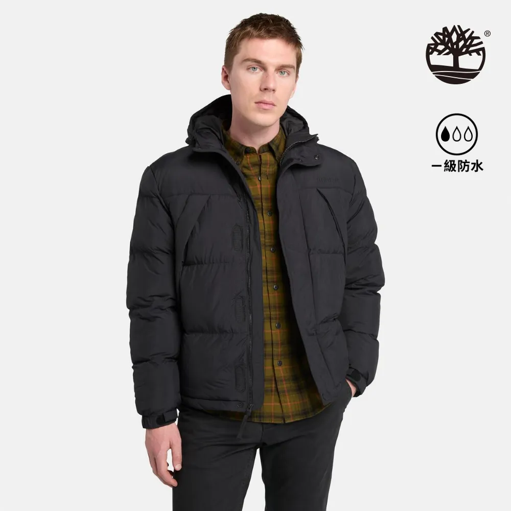 Timberland 男款黑色防潑水保暖外套|A6653001 歷史價格詳細信息