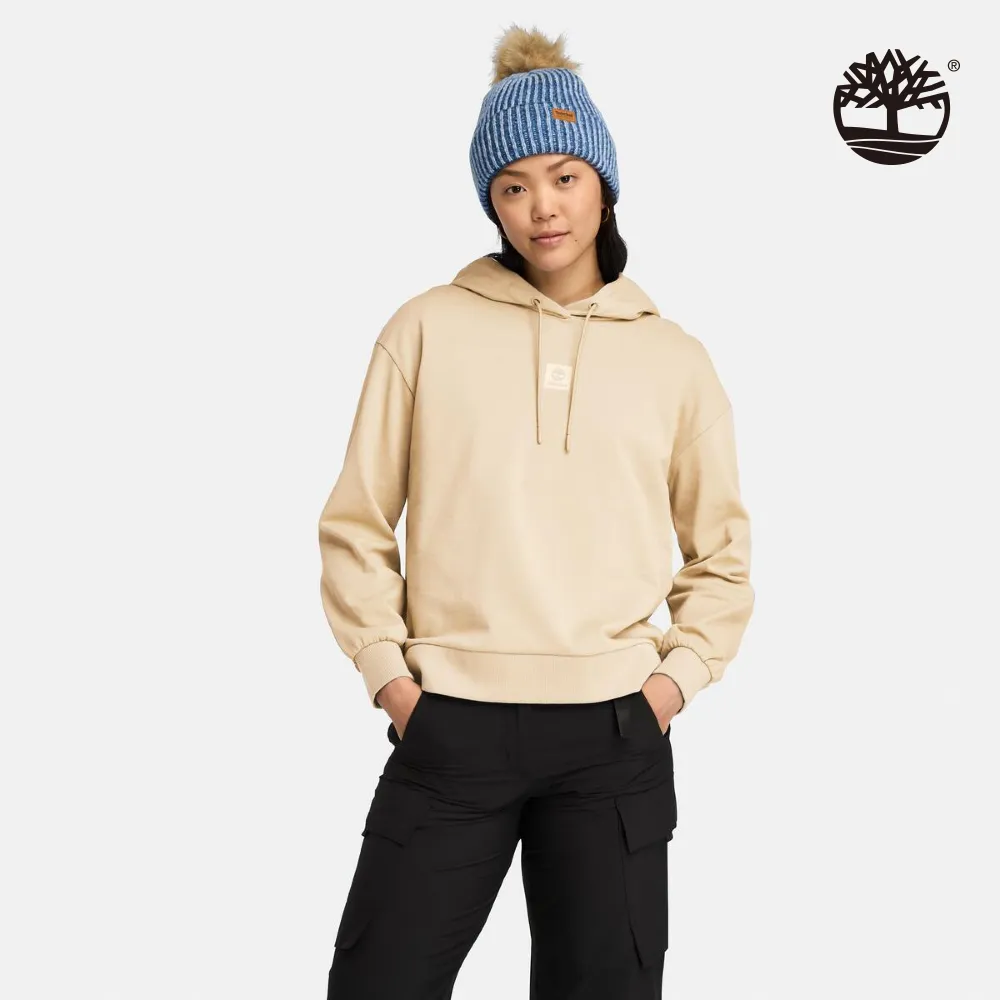 Timberland 女款象牙色休閒印花短袖T恤|A65VBEFL 歷史價格詳細信息