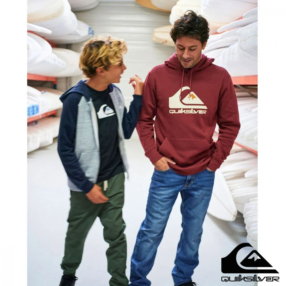 QUIKSILVER - BIG LOGO SNOW HOODIE 帽T 軍綠色 男裝 歷史價格詳細信息