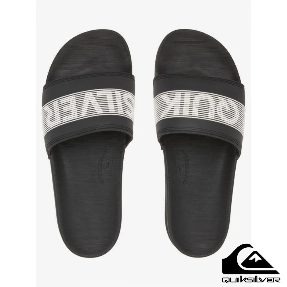 【QUIKSILVER】RIVI SLIDE 海灘拖鞋 黑色 歷史價格詳細信息