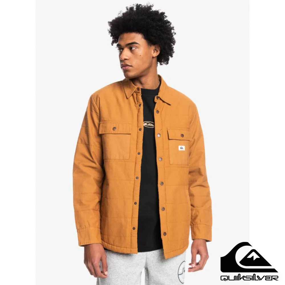 QUIKSILVER - DOWNRAIL 短絨襯衫外套 咖啡色 男裝 歷史價格詳細信息
