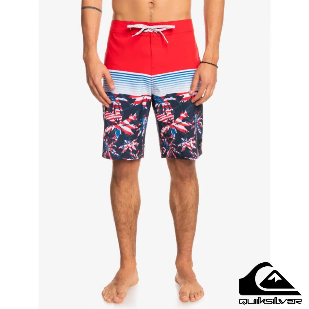 QUIKSILVER - SURFSILK PANEL 男款 衝浪褲 18吋 白色-32 男泳裝 短褲 歷史價格詳細信息