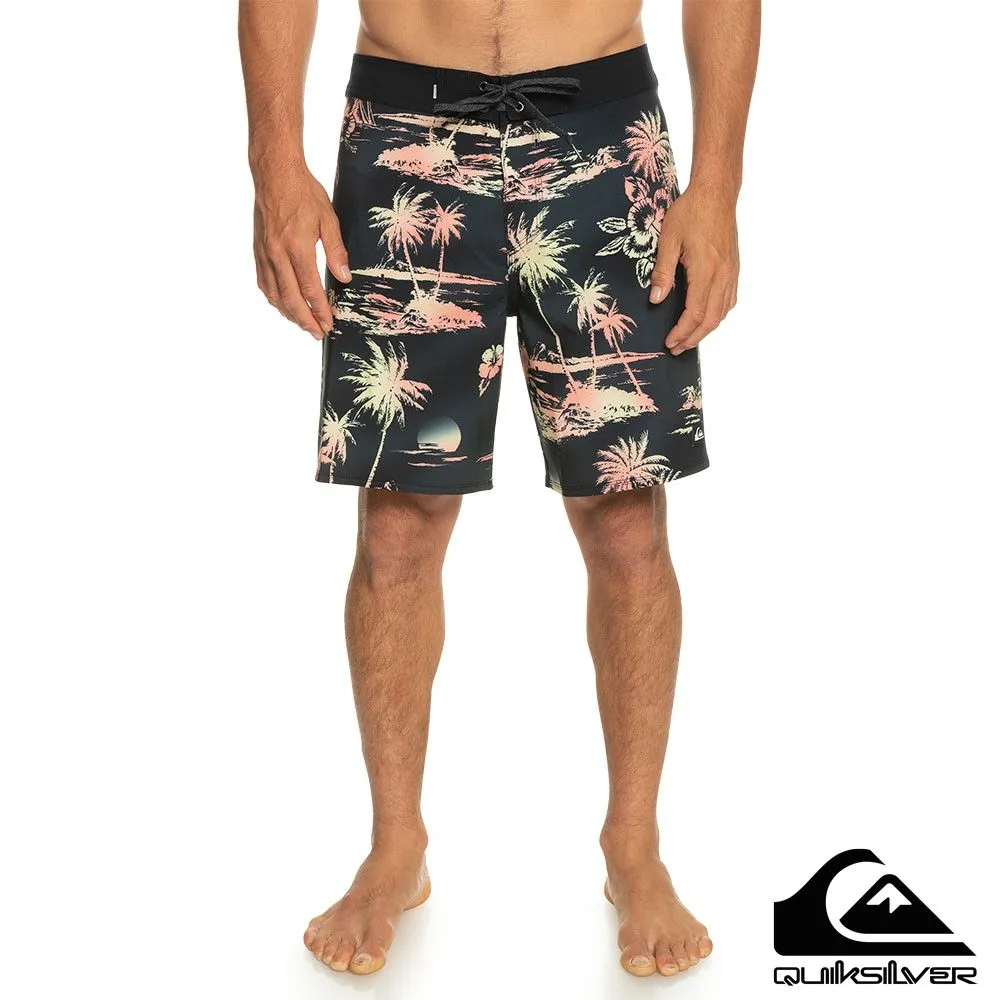 QUIKSILVER - SURFSILK INKED 男款 衝浪褲 21吋 軍綠色-32 男泳裝 短褲 歷史價格詳細信息