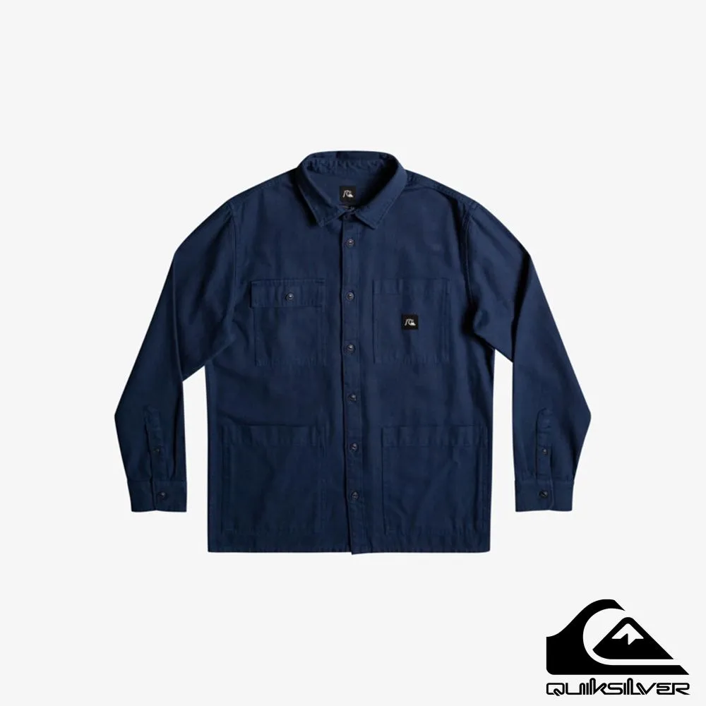 QUIKSILVER - GYLE 長袖襯衫 海軍藍 男裝 歷史價格詳細信息