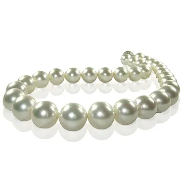 【小樂珠寶】3AAA頂級7-7.5mm天然珍珠項鍊＊最頂級超值款 歷史價格詳細信息