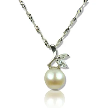 【小樂珠寶】8-9mm天然珍珠項鍊＊百變120cm長哦 歷史價格詳細信息