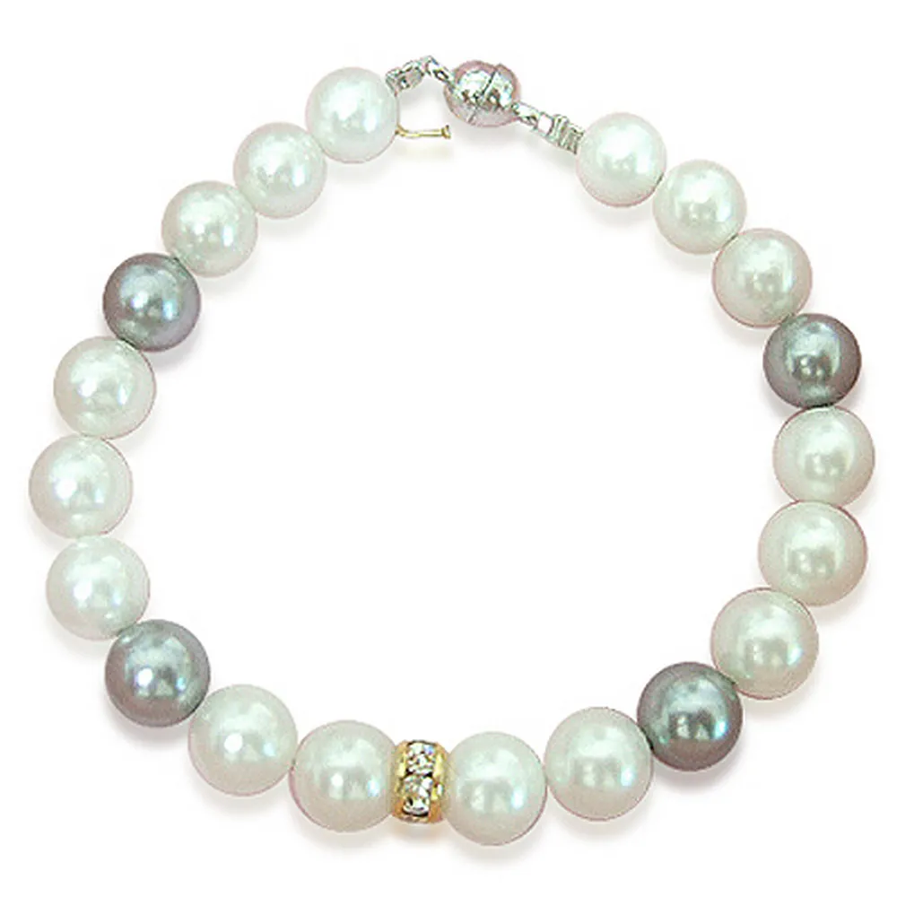 【小樂珠寶】漂亮頂級6-6.5mm天然珍珠項鍊＊白色 歷史價格詳細信息