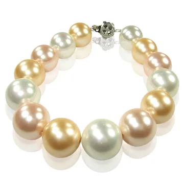 【小樂珠寶】漂亮頂級6-6.5mm天然珍珠項鍊＊白色 歷史價格詳細信息