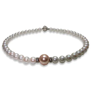 【小樂珠寶】南洋深海貝珍珠項鍊＊深三色 歷史價格詳細信息