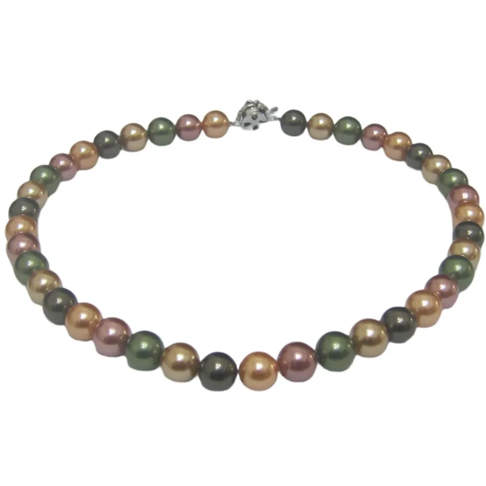 【小樂珠寶】3A正圓南洋深海貝珍珠項鍊＊ 歷史價格詳細信息