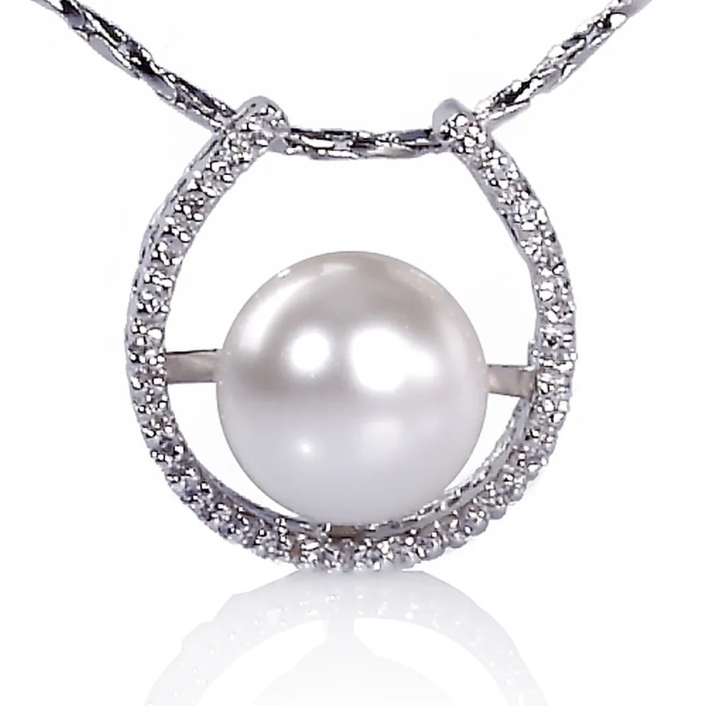 【小樂珠寶】絕美7-8mm天然珍珠墜子●秀氣款 歷史價格詳細信息