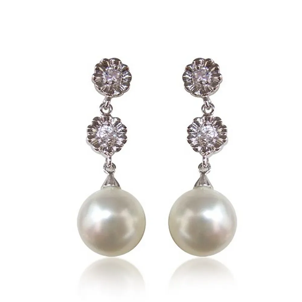 【小樂珠寶】南洋深海貝珍珠耳環＊ 划算葡萄串款 歷史價格詳細信息