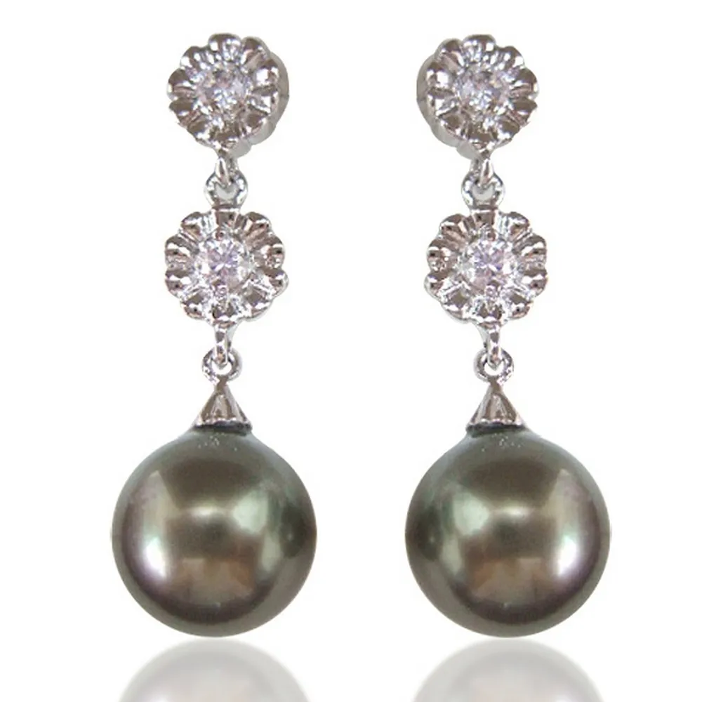 【小樂珠寶】時尚造型加分-3A南洋深海貝珍珠耳環 歷史價格詳細信息