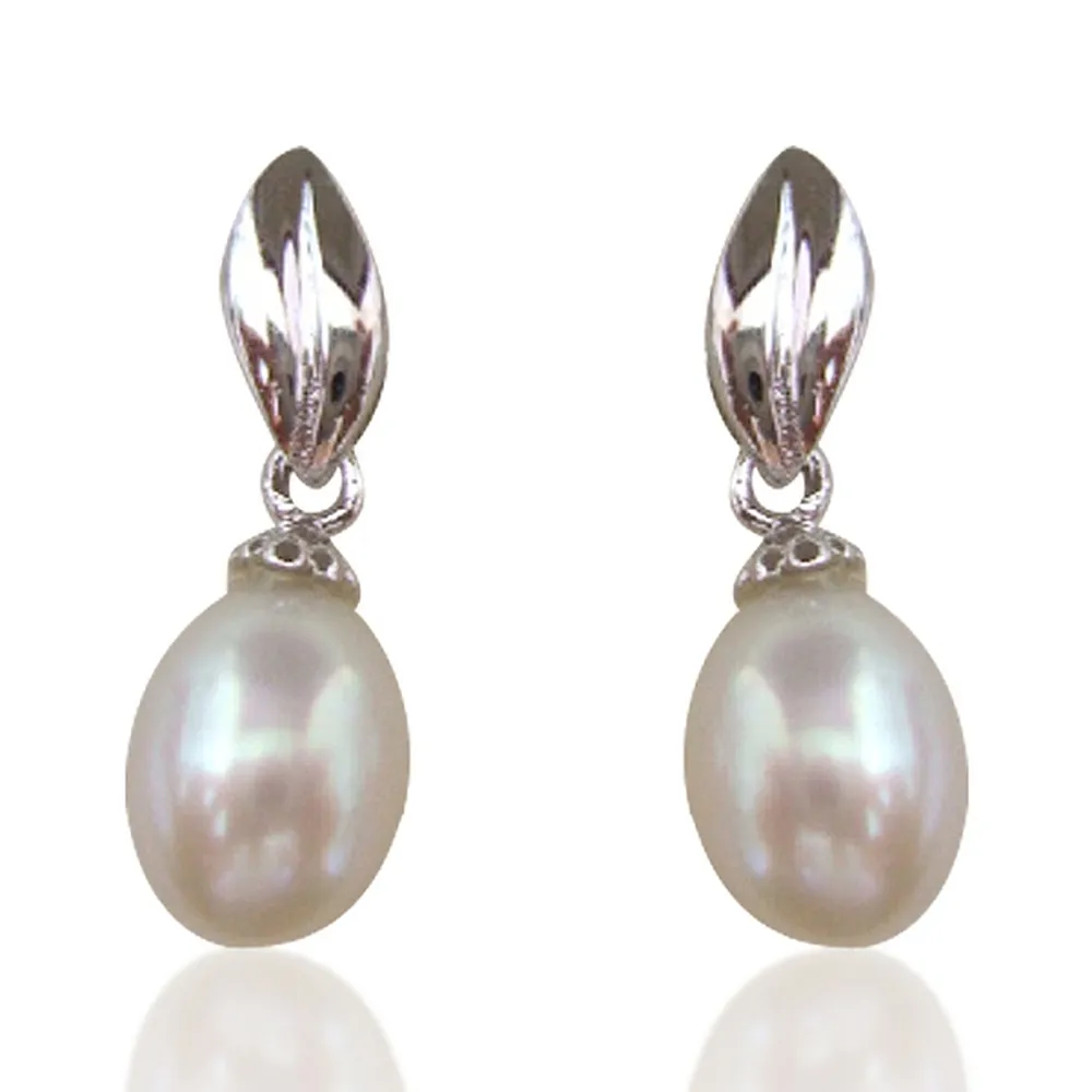 【小樂珠寶】頂級天然珍珠耳環＊華麗耳針款 歷史價格詳細信息