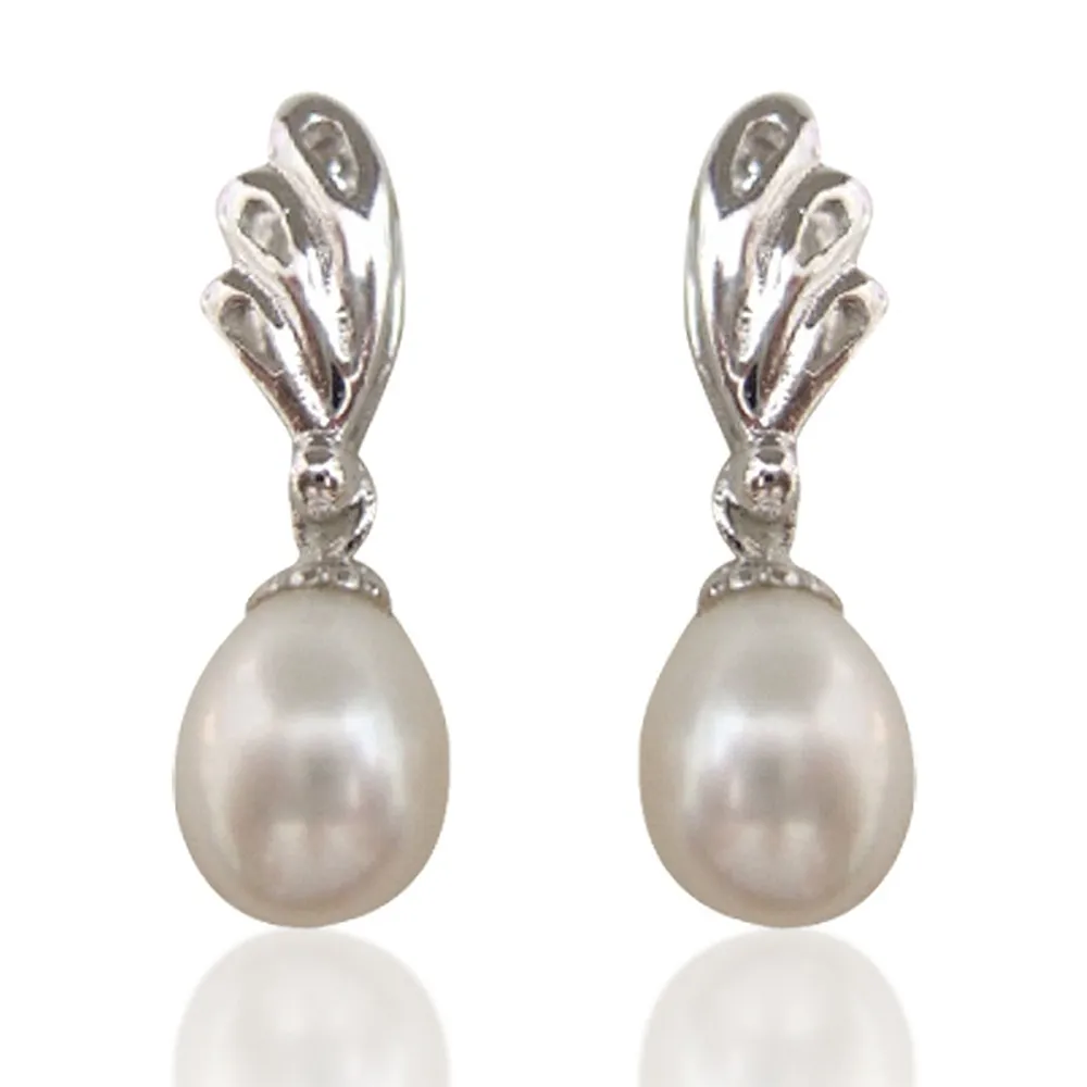 【小樂珠寶】頂級天然珍珠耳環＊華麗耳針款 歷史價格詳細信息