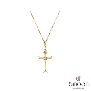 amoon 戀戀東京系列 飛揚 10K金鑽石墜子 送18K金純銀項鍊-白K金 歷史價格詳細信息