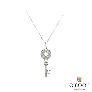 鑽石項鍊 10K白金 配鑽7顆共0.10克拉『小花朵(一)』京華鑽石 歷史價格詳細信息