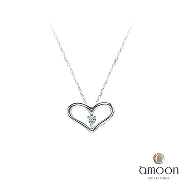 鑽石項鍊 10K白金 配鑽7顆共0.10克拉『小花朵(一)』京華鑽石 歷史價格詳細信息