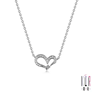 KOR蔻兒 心心相連鑽石/玫瑰K金/白鋼手鍊-B 歷史價格詳細信息