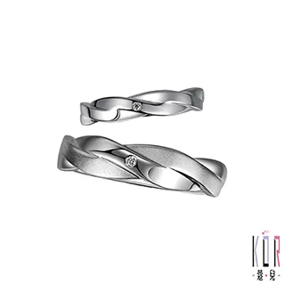 K’OR蔻兒 編織愛情鑽石/白鋼對戒 歷史價格詳細信息