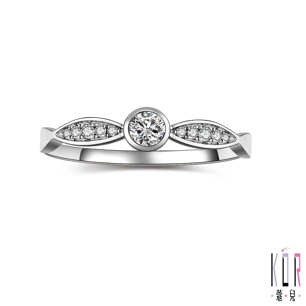 KOR蔻兒 幸福點滴鑽石/白鋼男戒指 歷史價格詳細信息