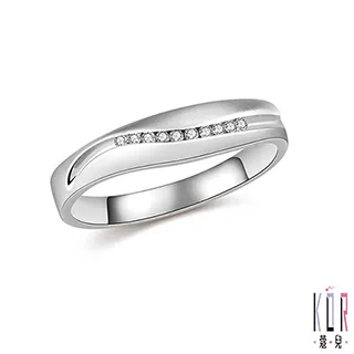 K’OR蔻兒 幸福焦點鑽石/白鋼女戒指 歷史價格詳細信息