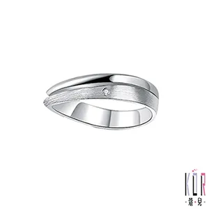 【KOR蔻兒】珍愛無限 鑽石白鋼  對戒  情侶對戒 歷史價格詳細信息